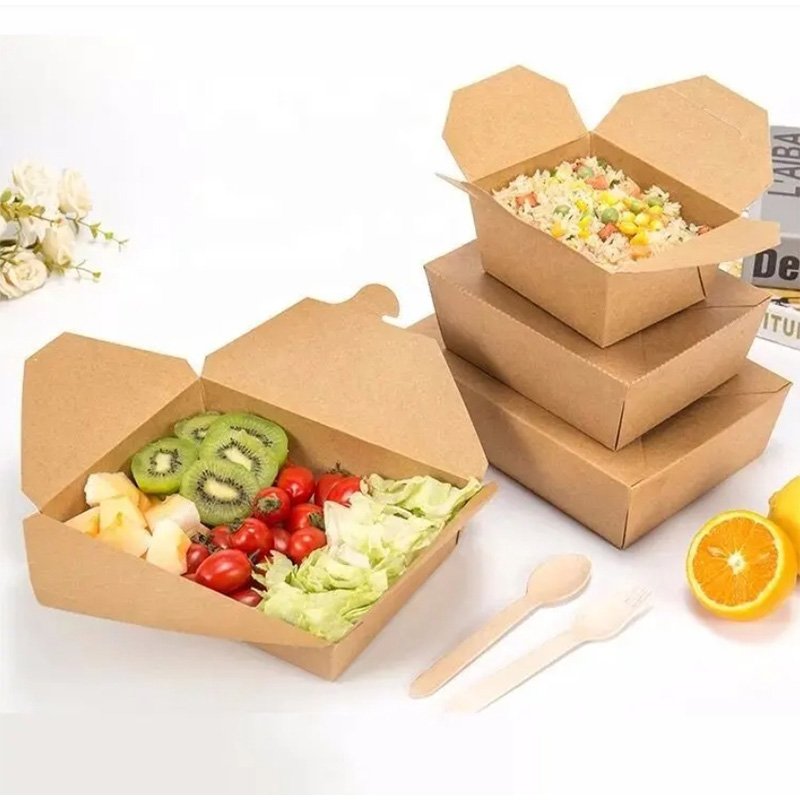 Disposable Paper Takeout Container