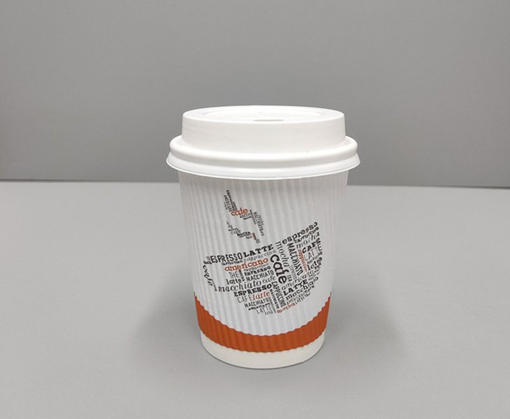 4-Customizable Design for ripple wall paper cup