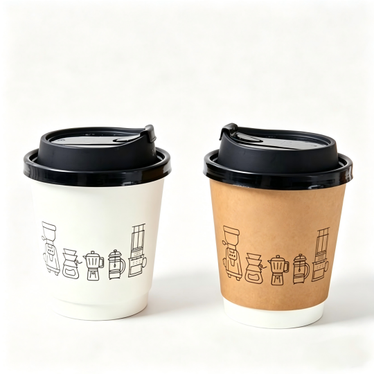 8oz Paper Coffee Cups