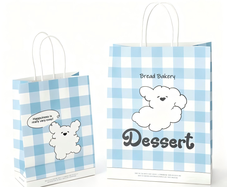 Custom Paper Bags Sizes With Handles