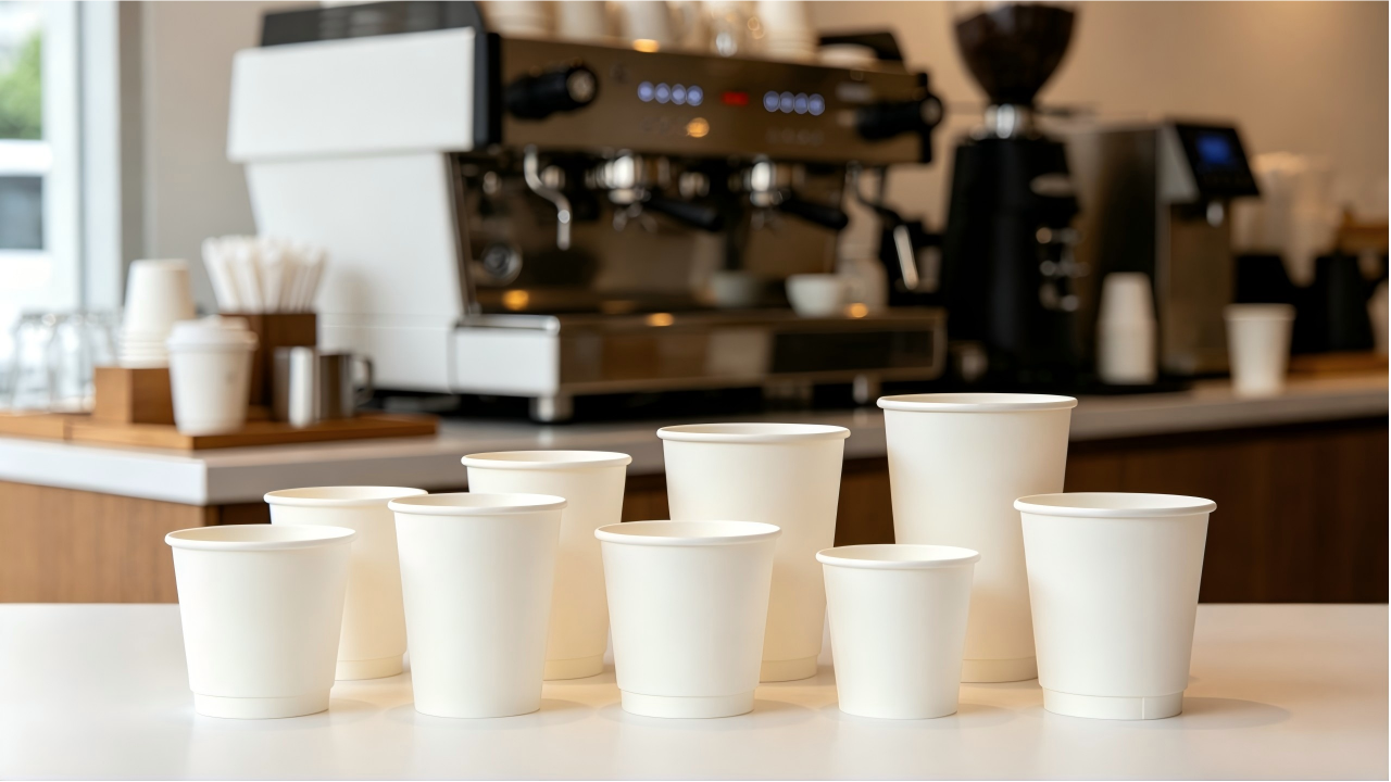 Paper cup sizes