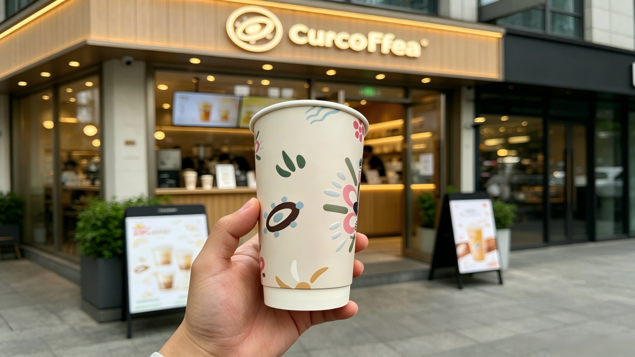 Reverse UV Paper Cup Design