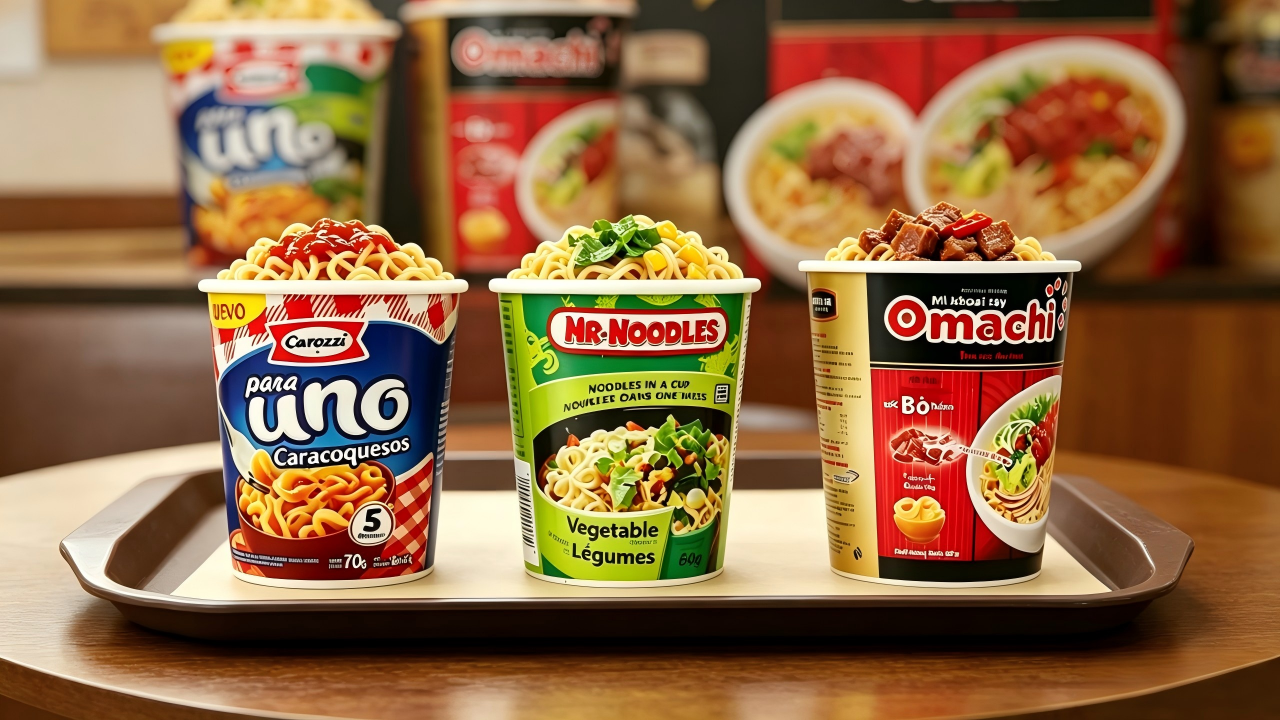 double wall noodle cups