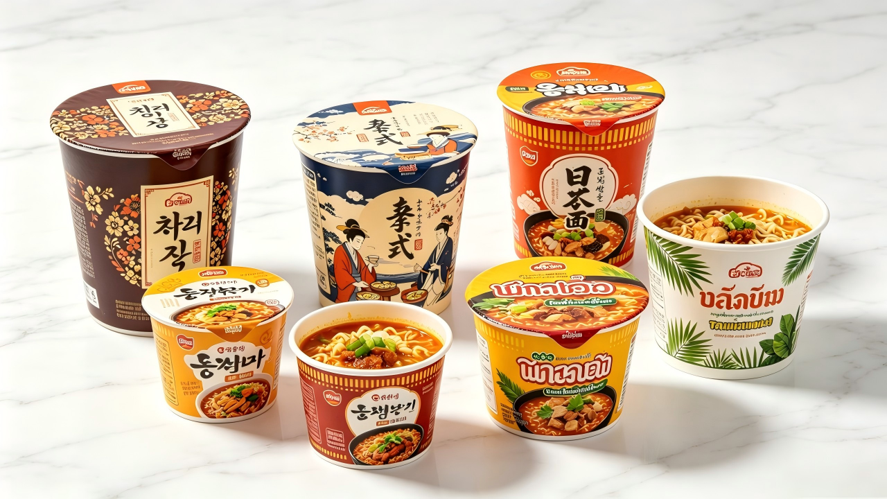 noodle cup design