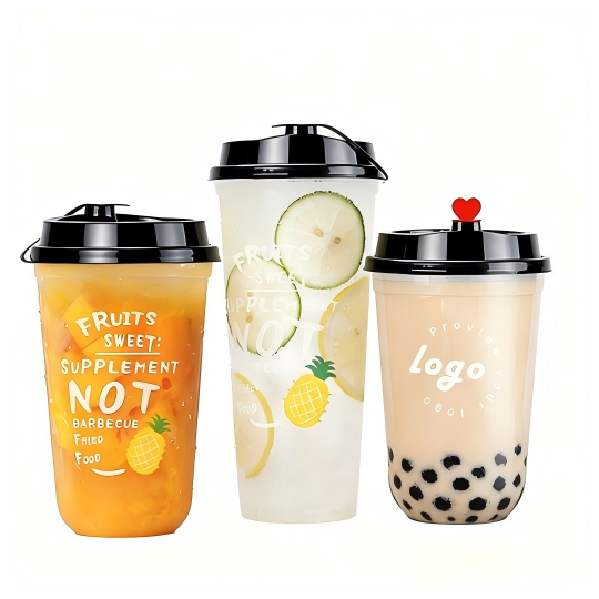 plastic cup with lid​