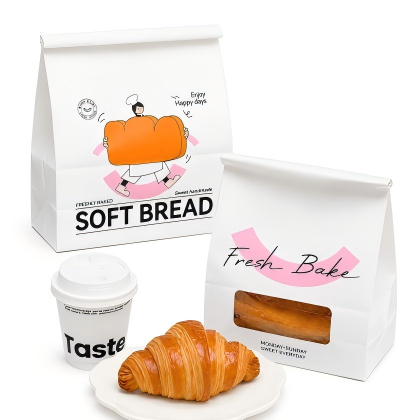 White Paper Lunch Bags