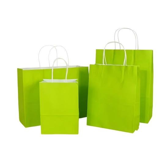 white shopping bags